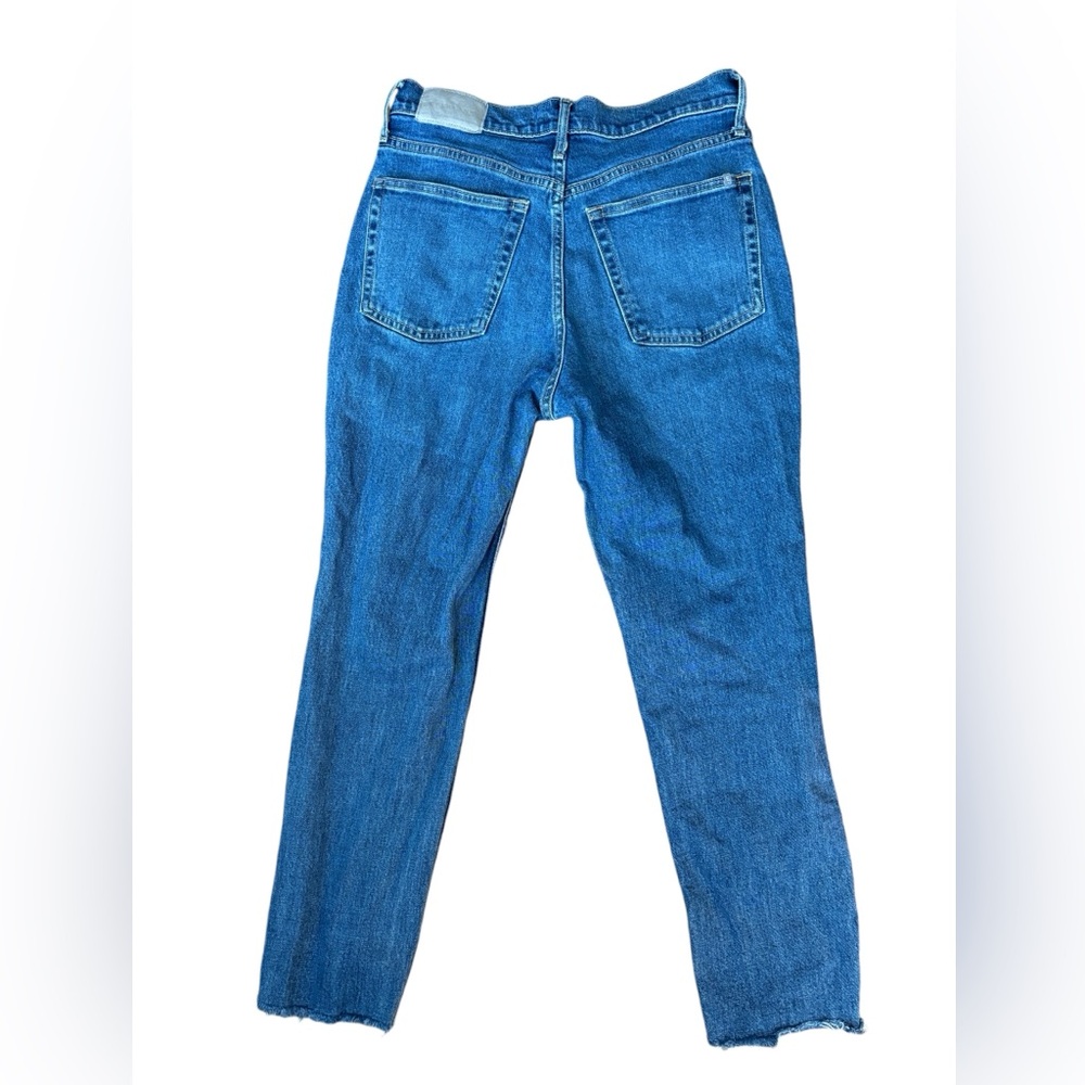 Everlane Original Cheeky Jean - Crop Raw Hem - Size 27 - Picture 6 of 13
